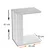 Hanah Home Klub sto Single, 35x61x45 cm, Braon