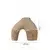 Aberto Design Dekorativna vaza BK005, Braon