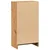 Regal za knjige boja hrasta 40x24x76 cm konstruirano drvo