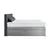 Boxspring Krevet Rossa 180/200 cm , tamnosiva