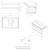 SITIA 2 predala Vanity Unit 75,6x50x44,2cm, bor Rustic - Rjava - 75,6x50x44,2 cm - Sapho - SITIA - 24 - MDF/laminat - 756 - 500 - 442 - 14