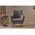 ATELIER DEL SOFA Fotelja Gonca Grey