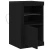 LED komoda 2 pcs Crni hrast 41 x 37 x 67 cm Konstruirano drvo