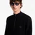 Pulover FRED PERRY Waffle Stitch Half Zip Jumper Black XL