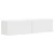 TV zidni ormar 2 pcs Bijelo 60 x 31 x 29,5 cm Konstruirano drvo