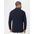 Bugatti Pletena jopica 7600-95512 Mornarsko modra Regular Fit