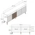 Hanah Home Milan Komoda, Belo-Braon