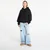 Mikina DIME Cursive Hoodie UNISEX Black L