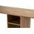 Hanah home Radni sto 240x74x60?cm Bež-Crni