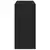 Ormar crni 77 x 48 x 102 cm od konstruiranog drva
