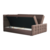 Boxspring postelja, 140x200, rjava, BEST