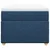Vidaxl Box spring postelja z vzmetnico modra 100x200 cm blago