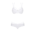 Sexy set 2-delni 860-SET-2 bele boje - S/M