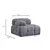 Atelier del Sofa Dvosed Petite 2, 190 x 95 x 75 cm, Sivi