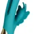 Loveline Vibrator Rabbit Flapping, 25cm, Tirkizni