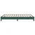 Vidaxl Box spring postelja brez vzmetnico temno zelena 140x210cm žamet