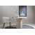 Venture Design Jedilna miza Bianca 110x75 cm bela