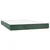 Vidaxl Box spring postelja z vzmetnico LED tem. zelena 140x200cm žamet