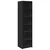 Visoka komoda crna 45 x 41 x 185 cm od konstruiranog drva