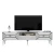 Hanah Home HANAH HOME Yumedi - White, Silver TV omarica, (20865201)