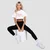 GymBeam Women‘s Thrive Cropped T-shirt White