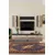 Hanah Home TV komoda Ilay, antracit / travertin / zlatna