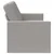vidaXL 3-sedna sofa Oblačno siva 190 x 81 x 82 cm Blago
