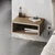 Hanah Home Noćni stočić, 45x18x30cm, Pesak