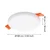 Eglo 900963 - LED ugradno svetlo za kupatilo RAPITA 5,5W/230V, prečnik 10 cm, IP65