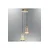 Opviq luster Marina 2821-2A-28, LED 12 W, višebojni