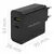 Qoltec polnilnik Super Fast PD 45W 5-20V 2.25-3A 1xUSB tip C 1xUSB 1 kos.