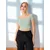 Sinsay - Crop top - svetlozelena