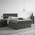 Boxspring Krevet Chester 180/200 cm , grafitno siva