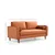 Atelier del Sofa Dvosed Rome 90x70x175cm Narandžasti