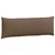 Jastučići za sofu 2 pcs Smeđa 120 x 40 cm tkanina