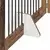 Vrata za pse s postoljem 4 pcs Staro drvo 100 x 60 cm