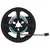 LED traka 12 pcs Crna i prozirna 450 mm Bakar i plastika
