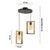 Opviq Luster Rectangle Double G Glass, Vintage