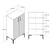Hanah home Cipelarnik 60?x111x35cm Orah