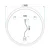 Stensko ogledalo LED SOFT 90
