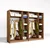 Hanah Home Ormar Kardelen 1600-120, 240x180x51,8 cm, , Braon