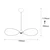 Opviq Hemdem 707 S BLACK Visilica, Crna