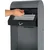 Probbax Zidna pepeljara sa kantom za otpatke, 14l, 30x67x14 cm, Crna