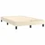 Krevet box spring s madracem LED krem 120x200cm od umjetne kože