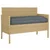 Jastuk Antracit 120 x 50 x 12 cm Oxford tkanina