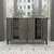 Hanah Home komoda Majoir, 140 cm, mermer Gordion / antracit