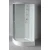 AIGO Četrtni okrogli tuš kabina 900x900x2040 mm, bel profil, prozorno steklo - 90x90x204 cm - Aqualine - 24 - Kvadrantne tuš kabine - 900 - 2040 - 900 - 5 - 14