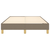 vidaXL Box spring posteljni okvir taupe 120x200 cm blago