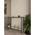 Hanah Home komoda Florya, 80 cm, crna / providno staklo