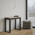 Ityhome Ityhome 90 x 77 konzolna miza rjava, (20847856)
